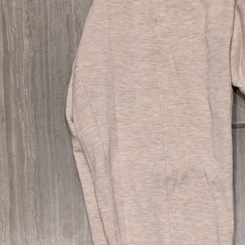Haven Well Within Matching Mock Neck Elegant Cream Top And Jogger Pant Set - Picture 4 of 7